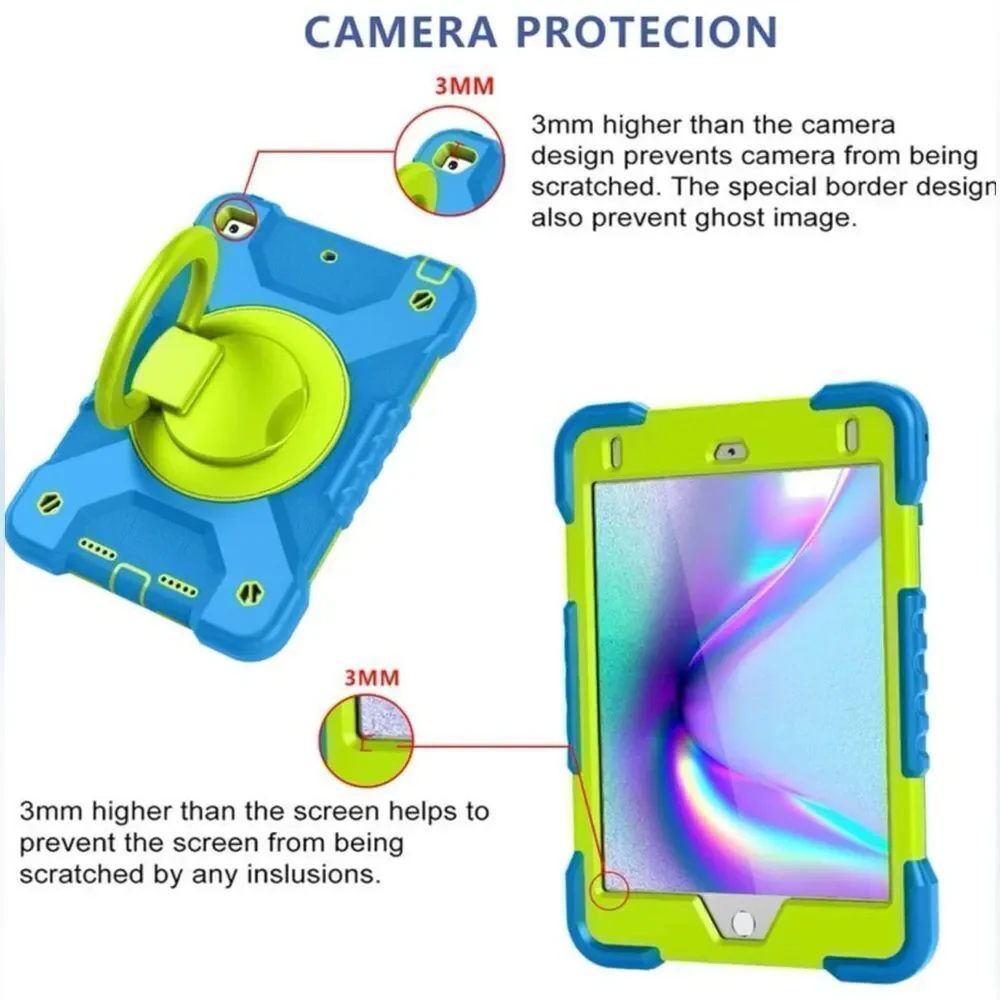 Silicone Tablet Case For Samsung Tab A T290/T295 With Shoulder Strap NWT